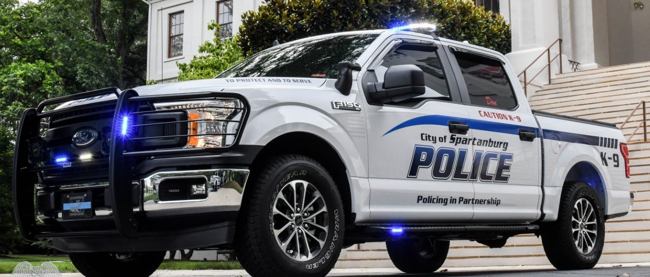 Spartanburg Police Truck